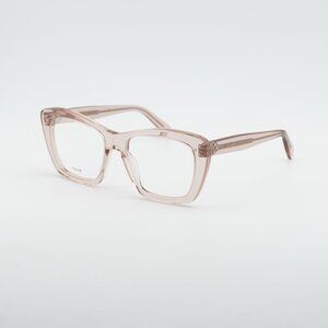 Celine CL50108I 072 Eyeglasses Shiny Pink 54mm Square Frame